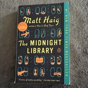 The Midnight Library Paperback by Matt Haig